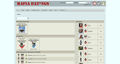 Desktop Screenshot of mafiaratings.com