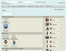 Tablet Screenshot of mafiaratings.com